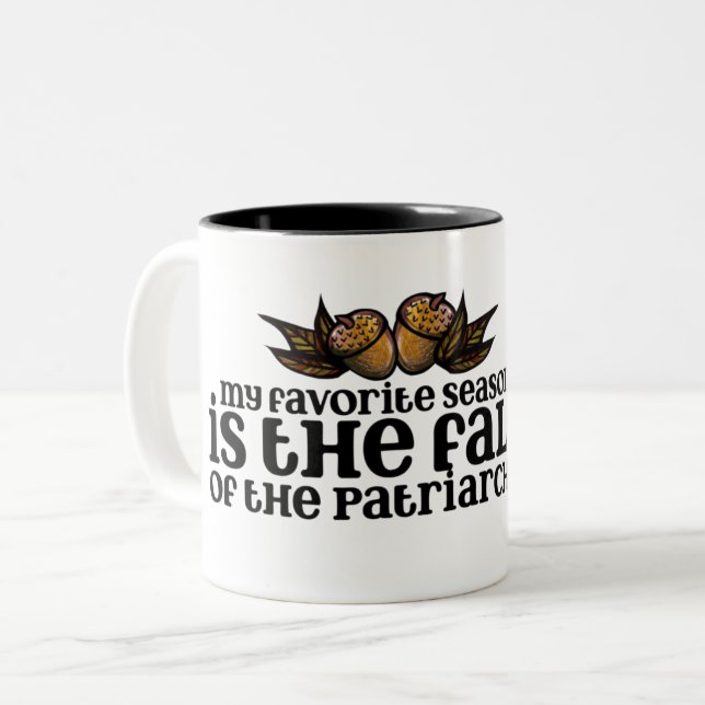 Tasse 2 Couleurs My favorite season (Devant gauche)