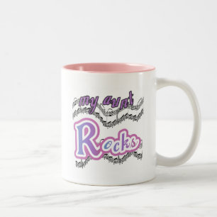 Tasse 2 Couleurs My Tunt Rocks Tshirts et cadeaux