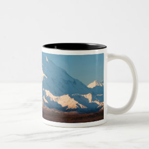 Tasse 2 Couleurs N.A., États-Unis, Alaska.  Mont McKinley à Denali