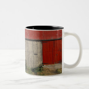 Tasse 2 Couleurs Na, Canada, Nouveau Brunswick, Shepody. Grange
