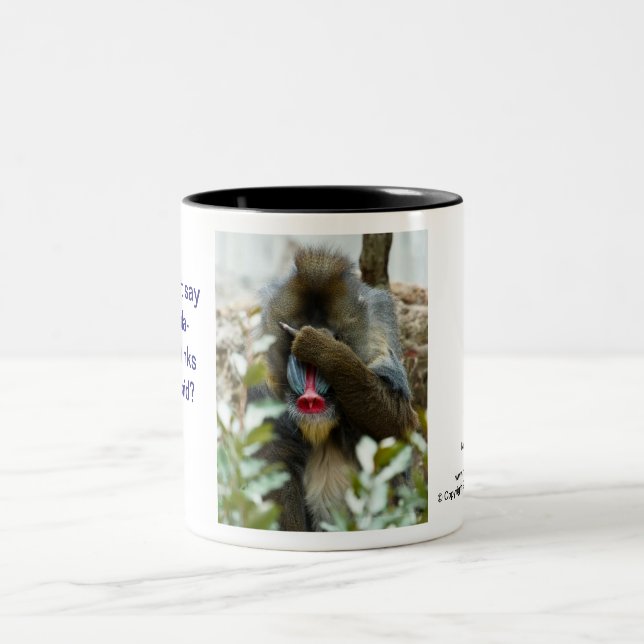 Tasse 2 Couleurs Nada-Singe #69 (Centre)