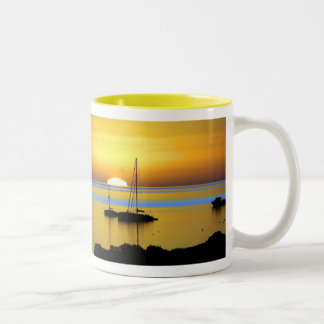 Tasse 2 Couleurs Nagez à lui - jaunissez par TDGallery