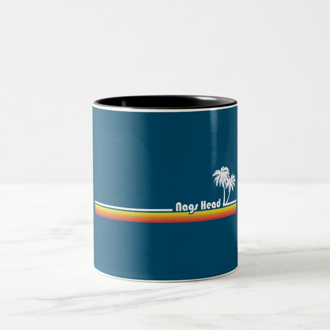 Tasse 2 Couleurs Nags Head Caroline du Nord (Centre)