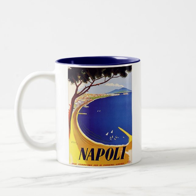TASSE 2 COULEURS NAPOLI (Gauche)