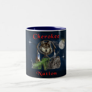 Tasse 2 Couleurs Nation cherokee
