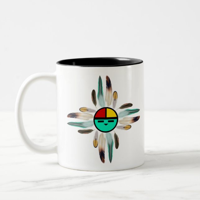 Tasse 2 Couleurs Native Sun God Zia (Gauche)