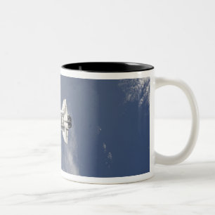 Tasse 2 Couleurs Navette spatiale l'Atlantide et un vaisseau