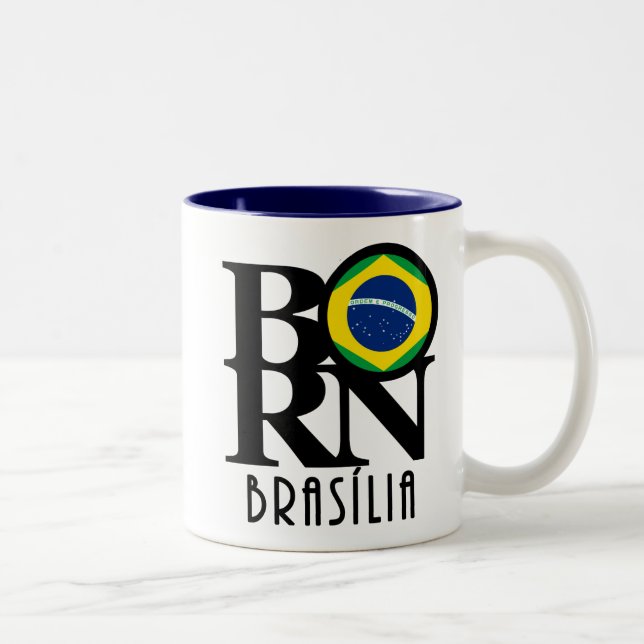 Tasse 2 Couleurs NÉ Brasilia 11oz (Droit)