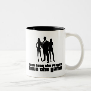 Tasse 2 Couleurs ne détestez pas le joueur, détestent le jeu