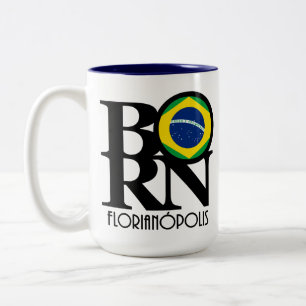 Tasse 2 Couleurs NÉ Florianópolis 15oz