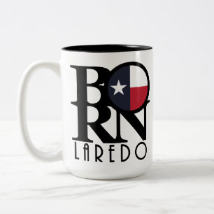 Tasse 2 Couleurs NÉ Laredo Texas 15oz