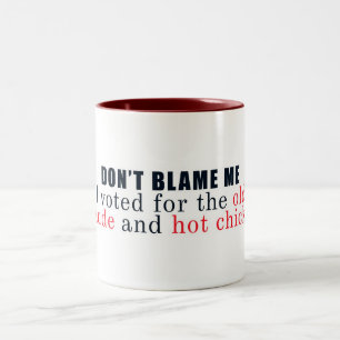 Tasse 2 Couleurs Ne me blâmez pas
