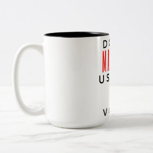 Tasse 2 Couleurs Ne m'oblige pas à utiliser ma Voix RH 2