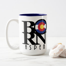 Tasse 2 Couleurs NÉ tremble Colorado 15oz