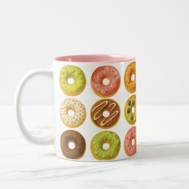 Tasse 2 Couleurs Ne vous inquiétez pas, soyez heureux ! (Gauche)