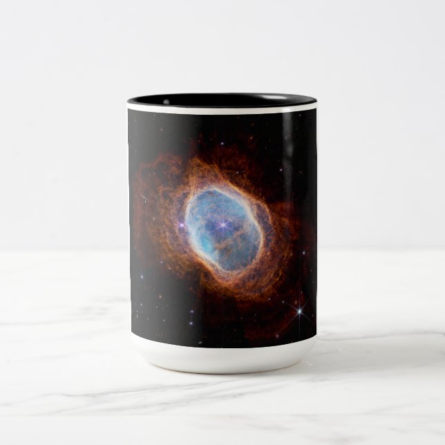 Tasse 2 Couleurs Nebula Ring Sud Espace James Webb Telescope (Centre)
