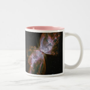 Tasse 2 Couleurs Nébuleuse NGC 6302 de papillon