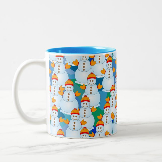 Tasse 2 Couleurs Neige (Gauche)