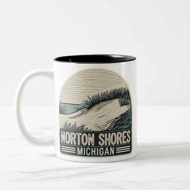 Tasse 2 Couleurs Neon Norton Shores (Gauche)