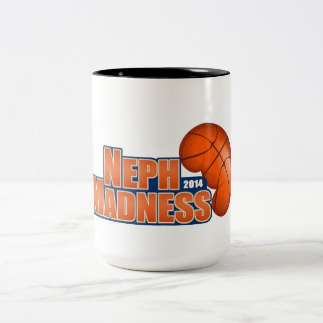 Tasse 2 Couleurs NephMadness (Centre)