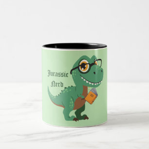 Tasse 2 Couleurs Nerd jurassique
