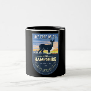 Tasse 2 Couleurs New Hampshire
