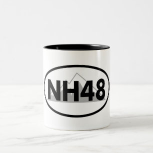 Tasse 2 Couleurs New Hampshire 48 Oval