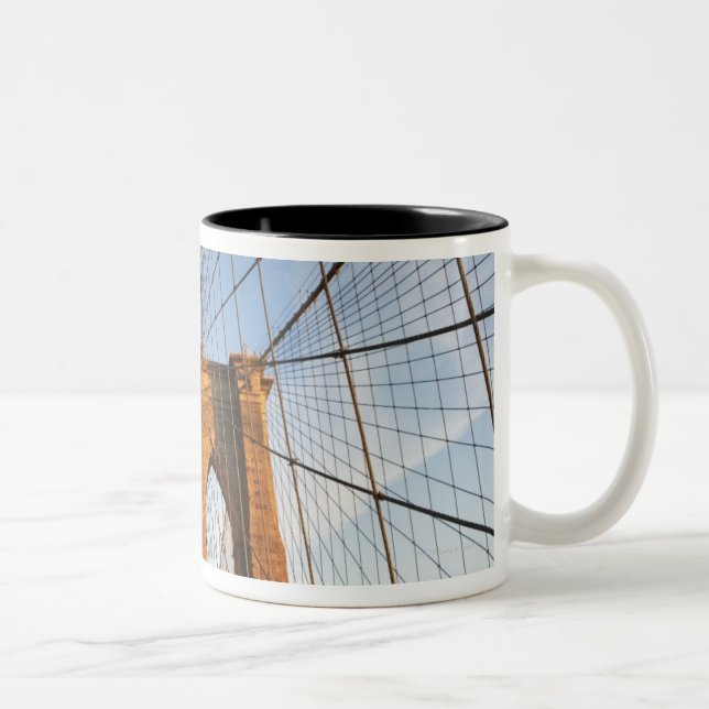 Tasse 2 Couleurs New York City, New York (Droit)