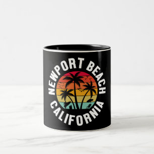 Tasse 2 Couleurs Newport Beach, Californie