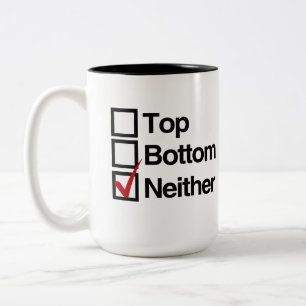 Tasse 2 Couleurs Ni haut ni bas