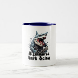 Tasse 2 Couleurs Nightmares Lurk Ci-dessous idée cadeau