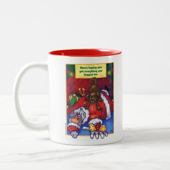 Tasse 2 Couleurs Noël (Gauche)