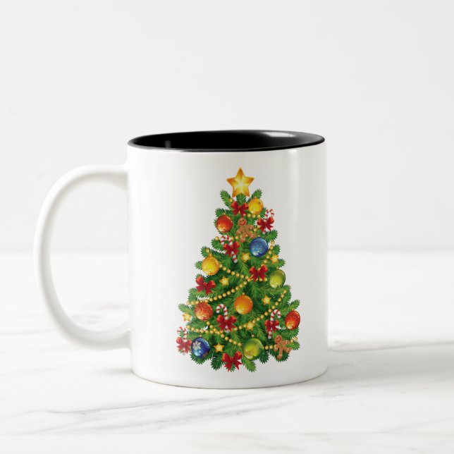 Tasse 2 Couleurs Noël (Gauche)