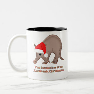 Tasse 2 Couleurs Noël d'Aardvark