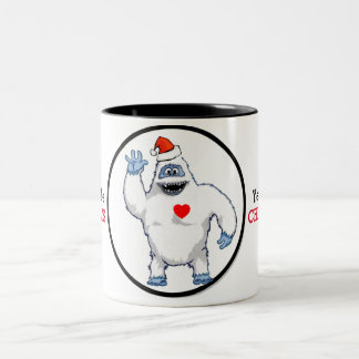 Tasse 2 Couleurs Noël d'amour de yeti