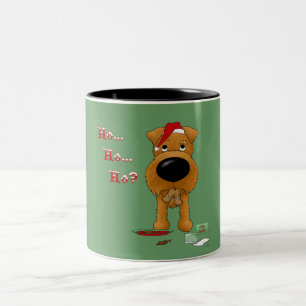 Tasse 2 Couleurs Noël de Terrier irlandais