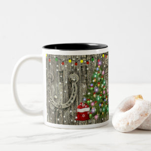 Tasse 2 Couleurs Noël du charme du pays