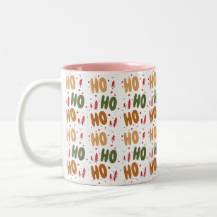 Tasse 2 Couleurs Noël Ho Ho Ho