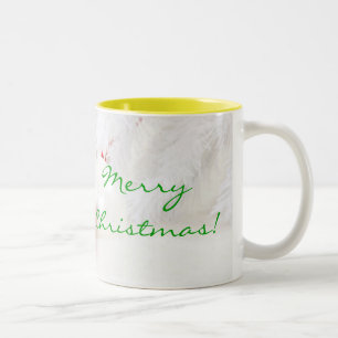 Tasse 2 Couleurs Noël Rouge et blanc Joyeux Noël I