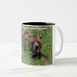 Tasse 2 Couleurs Noël Salutations Mon Hunter Gatherer