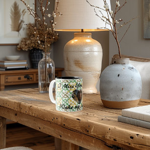 Tasse 2 Couleurs Noeuds celtiques Conception personnalisée Texte et