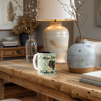 Tasse 2 Couleurs Noeuds celtiques Conception personnalisée Texte et