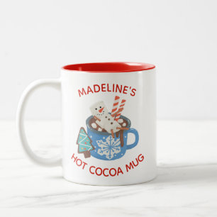 Tasse 2 Couleurs Nom du motoneige mignon Coca chaud
