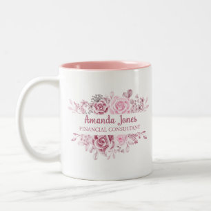 Tasse 2 Couleurs Nom personnalisé directeur financier DAF contrôleu