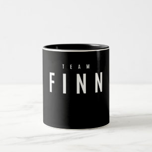 Tasse 2 Couleurs Nom personnalisé Team Finn