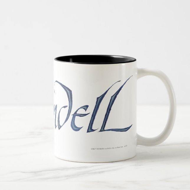 Tasse 2 Couleurs Nom Rivendell Texté (Droit)