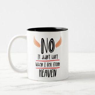 Tasse 2 Couleurs Non, ça n'a pas fait mal