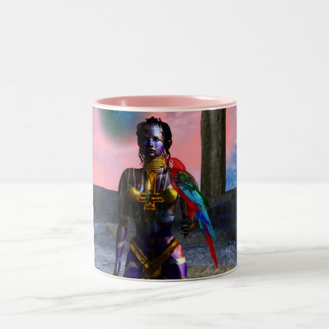 TASSE 2 COULEURS NORA CYBER WARRIOR (Centre)