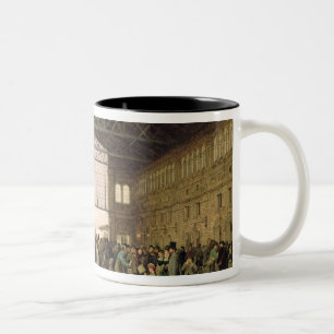 Tasse 2 Couleurs Nordwest Bahnhof, Vienne, 1875
