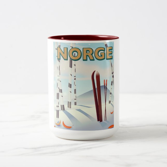 Tasse 2 Couleurs Norge (Centre)